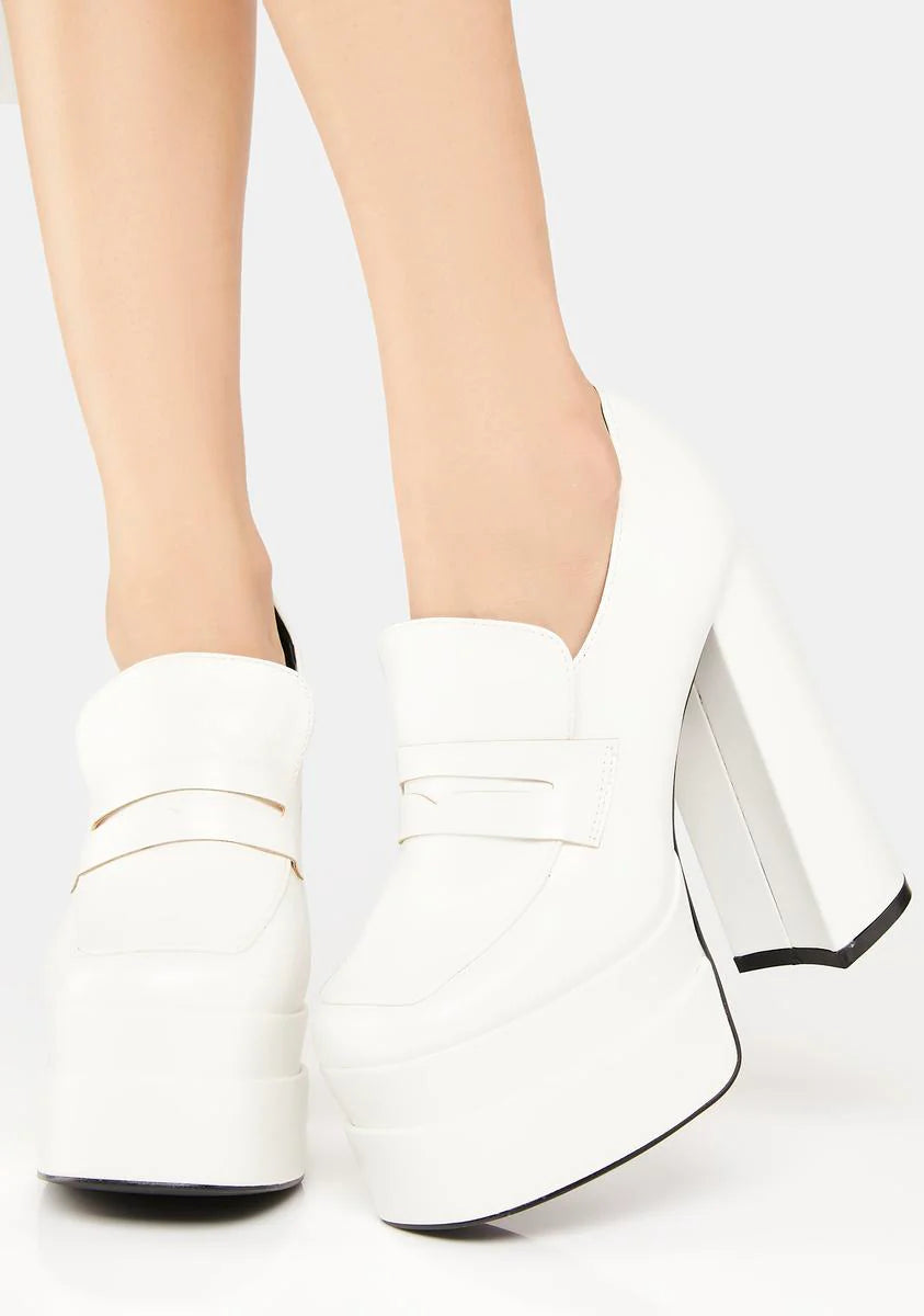 All Day Sass Platform Loafers