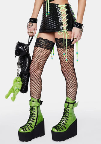 Acid Glitter Traitor Boots