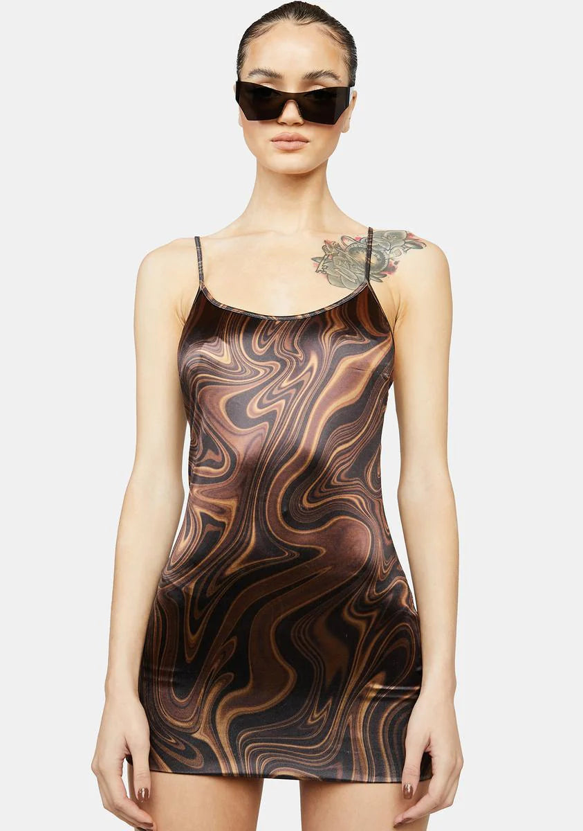 Lost In Your Eyes Mini Dress