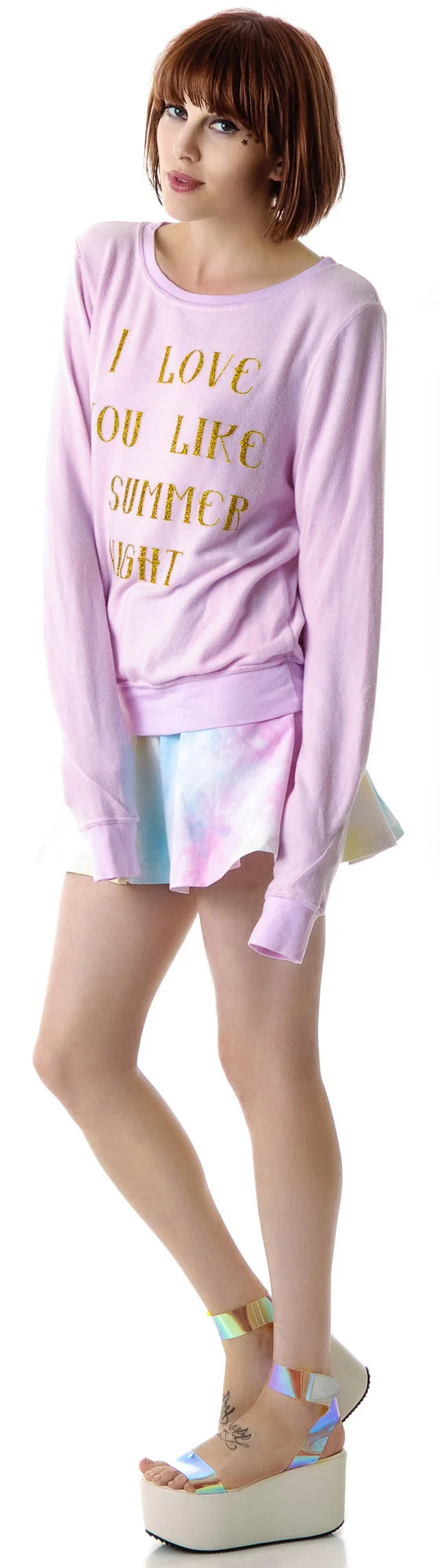 Love You Like Summer Baggy Beach Jumper