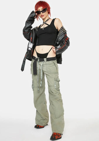 Nicola Cross Strap Crop Top