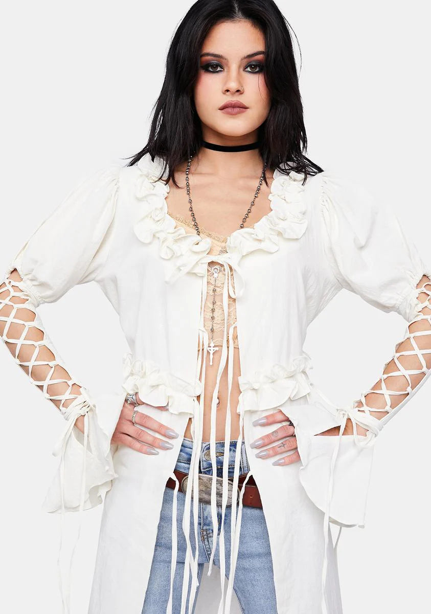 Laura Maxi Duster Top