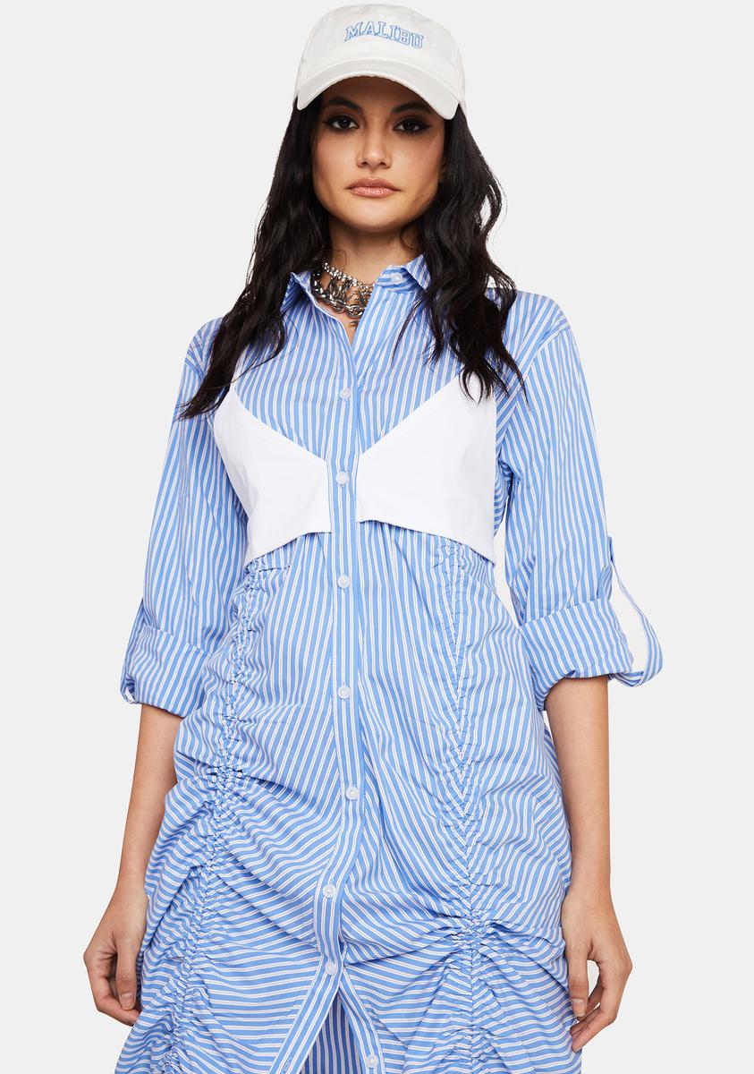 Feeling Risky Shirt Dress