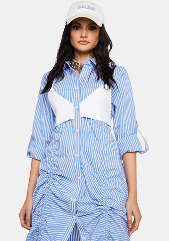 Feeling Risky Shirt Dress