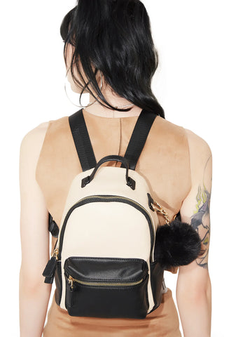 Karla Two Tone Backpack