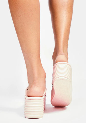 Baby Knows It All Platform Flip Flops