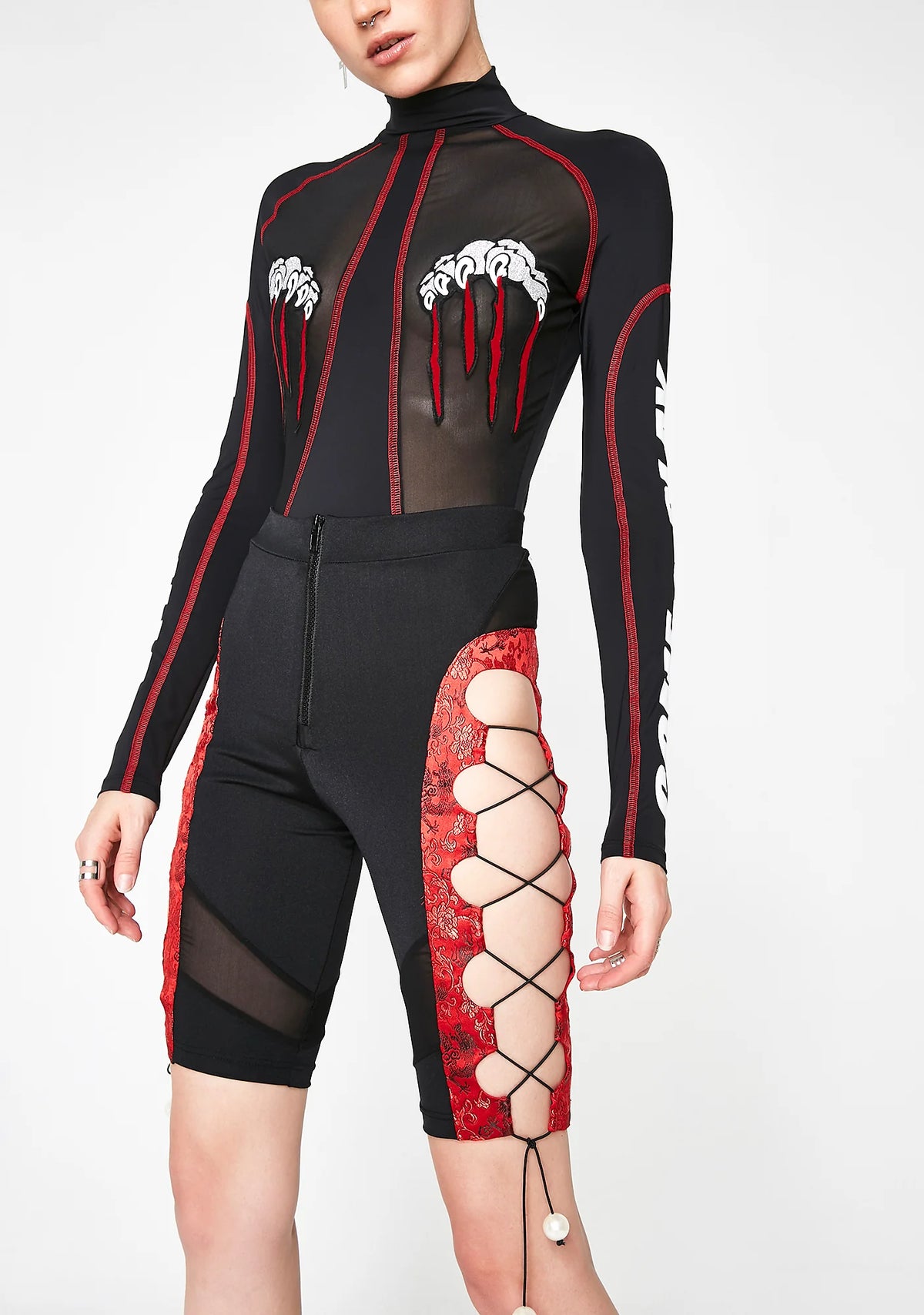 Dragon Brocade Shorts