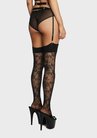 Monarch Mesh Garter