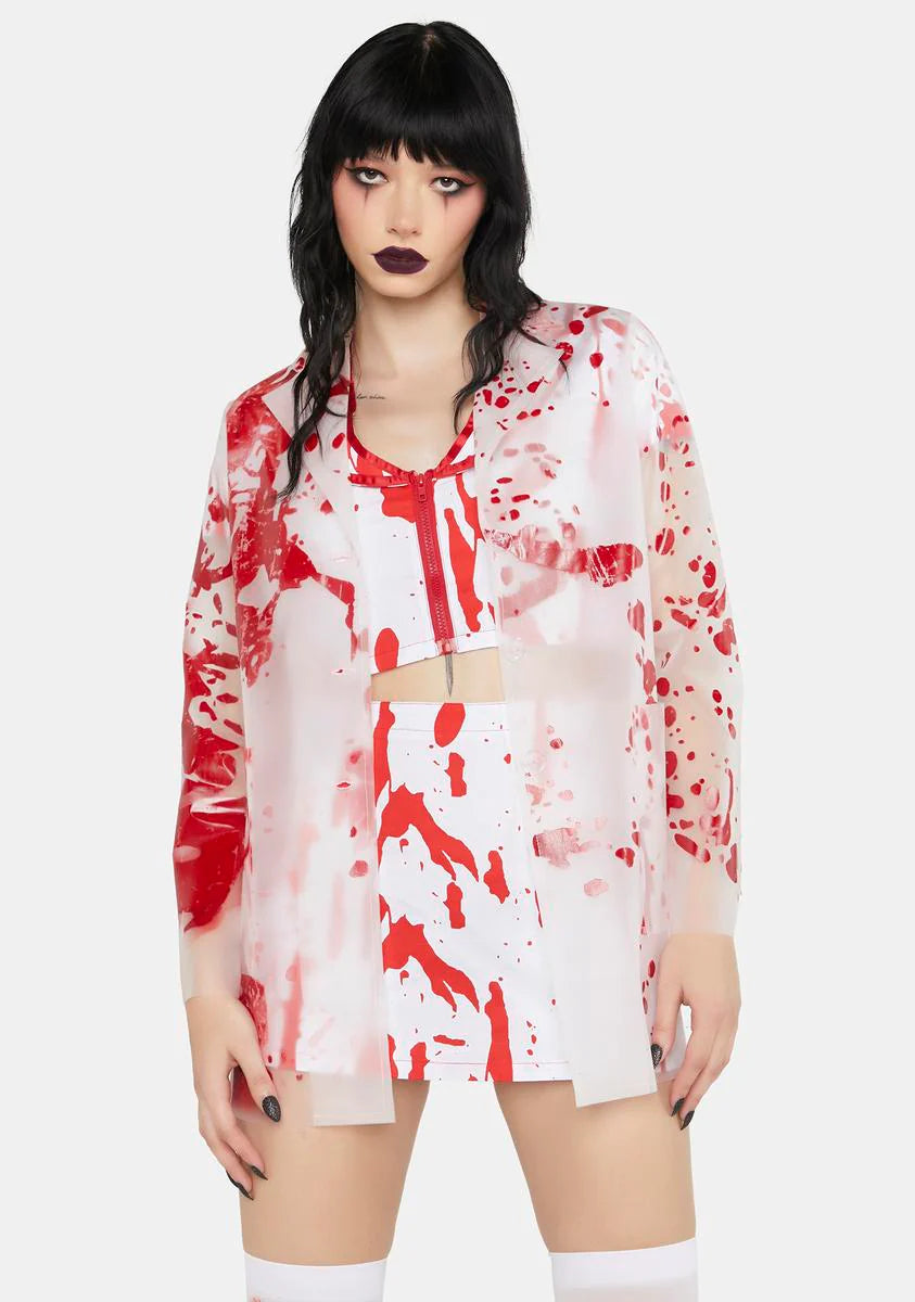 Nurse Of Death Bloody Lab Coat