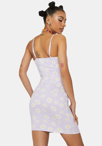 Lilac Got No Plans Mini Dress