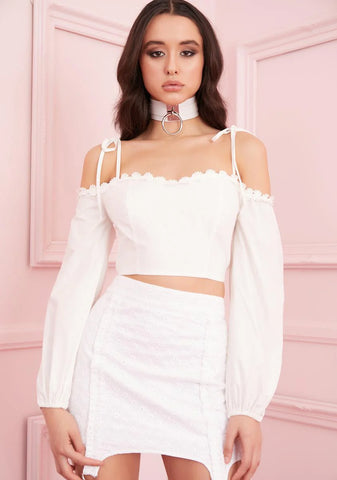 Lily Of The Valley Off The Shoulder Top