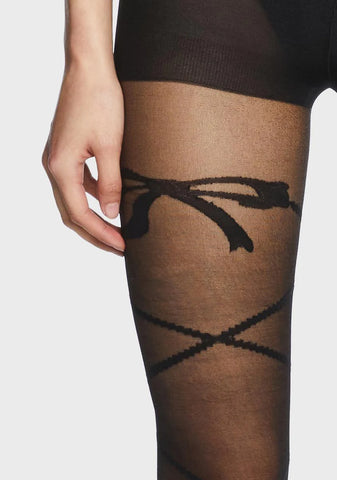 Ballet Nights Print Tights
