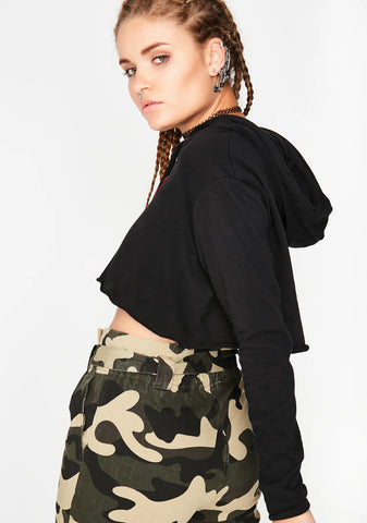Over It Cropped Hoodie