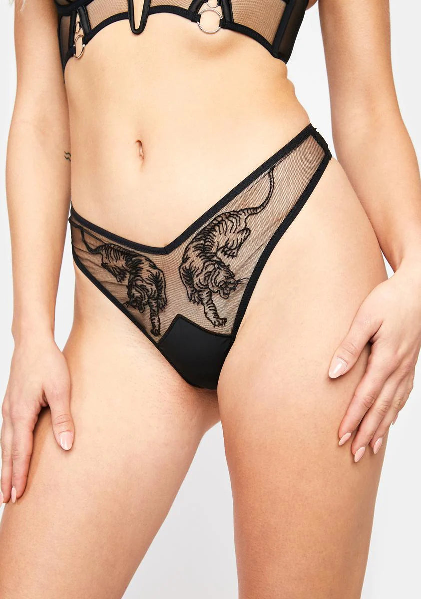 Tigris Mesh Thong