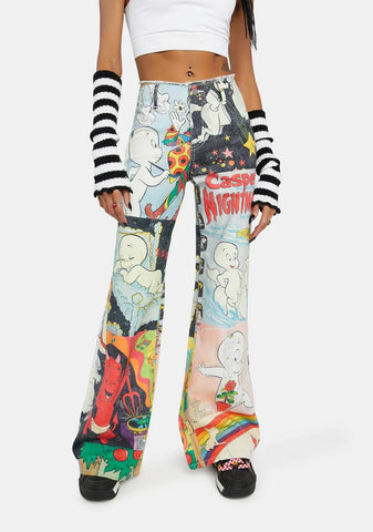 The Boo Crew Wide Leg Pants