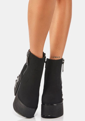 Mystic Voyage Platform Boots