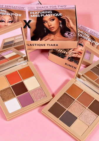 X Plastique Tiara Snack For Two Eyeshadow Palettes