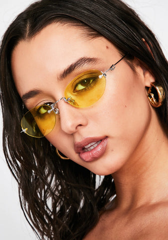Yellow Remi Sunglasses