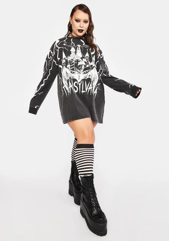 Our Ticket To Fly Long Sleeve Graphic Tee