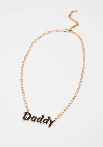 Hey Daddy Chain Necklace