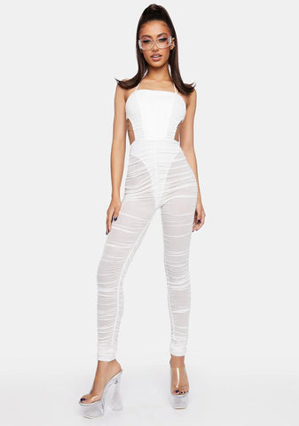 Innocent Subtle Flex Ruched Jumpsuit