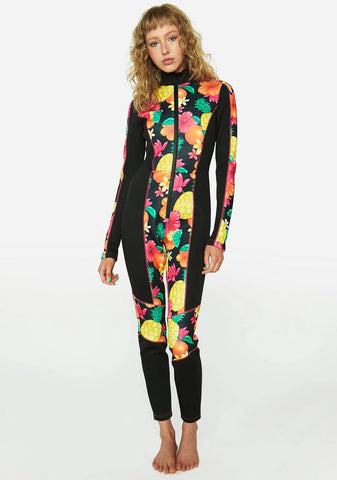 Tropic Like It's Hot Floral Wetsuit