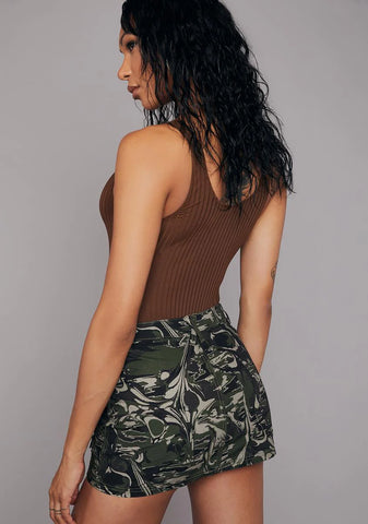 I'm A Catch Mini Skirt