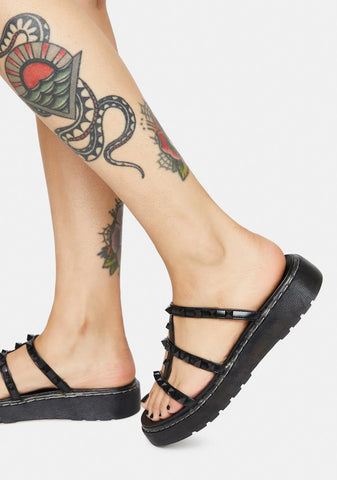 In A Mood Studded Slides