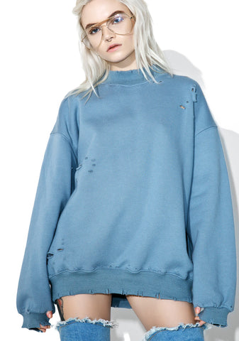 Fade Away Distressed Sweatshirt