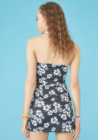 Island Time Strapless Dress