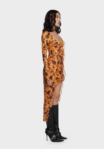 Sunset Spiritual Glam Dress Set