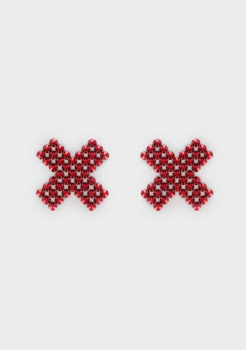 Red SubZero Stud X Pasties