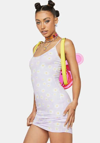 Lilac Got No Plans Mini Dress