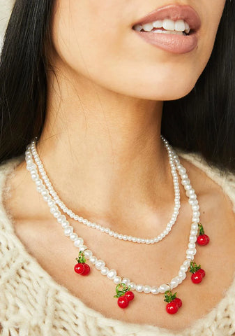 Cherry Sized Soul Pearl Necklace