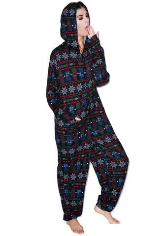 Doctor Who Snow Flake Onsie