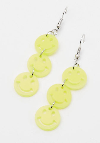 All Smiles Drop Earrings