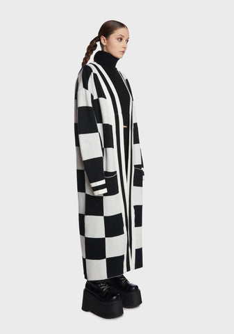 Suite Party Longline Cardigan