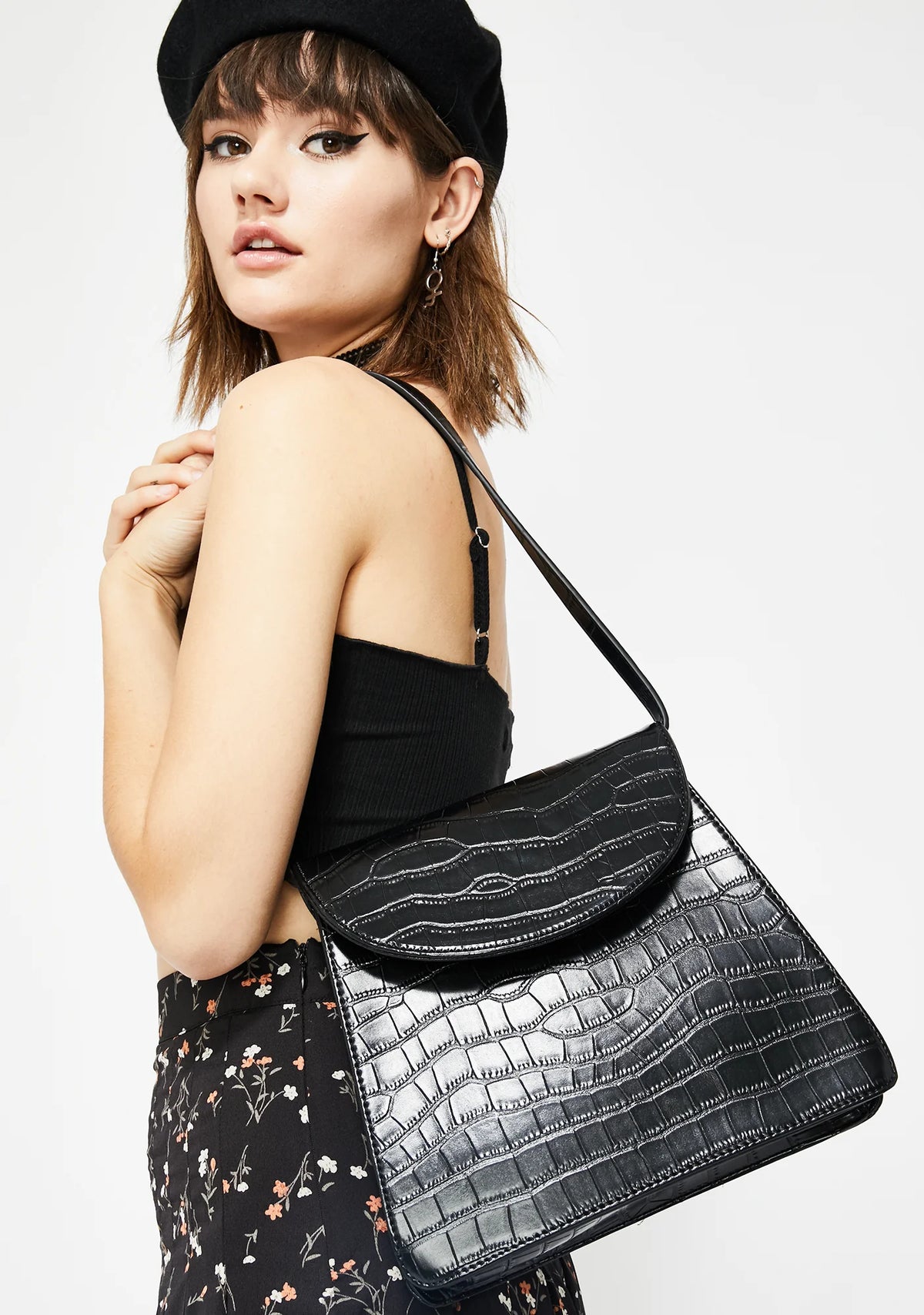 Granny Vibez Embossed Handbag