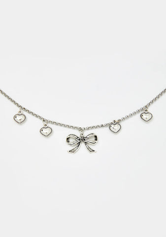 Cutie Behavior Charm Necklace