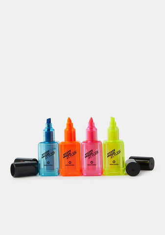Color Burst Highlighter Pens