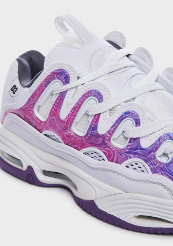 White Swirl D3 2001 Sneakers