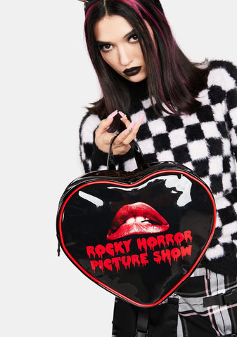 Rocky Horror Logo Heart Backpack