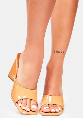 Camel Unforgettable Vibes Block Heels