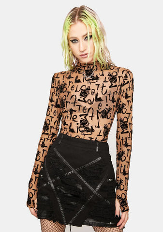 Waste Soil Series Mesh Top