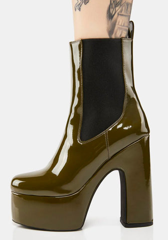 Olivia Athena Platform Boots
