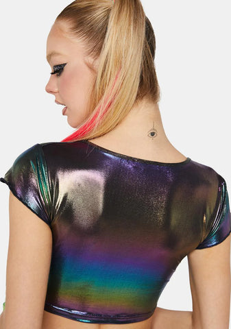 Messing With Magic Crop Top