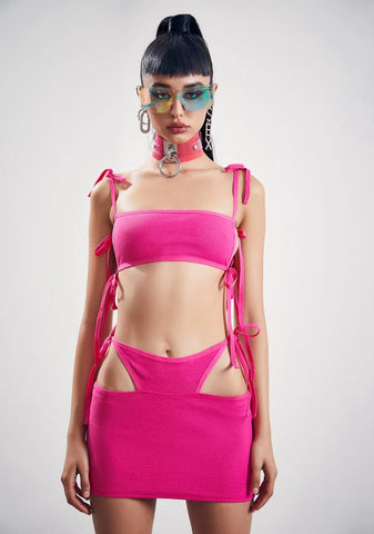 Strike A Pose Thong Skirt