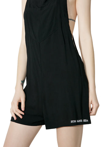 Short Overall Romper