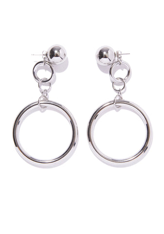 Upgrade U Double Hoop Earrings