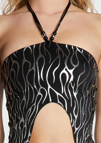 Midnight Lust Bambi Crop Top